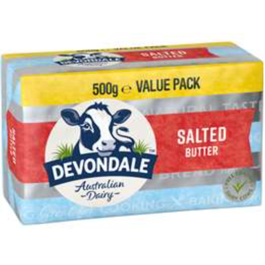 Devondale Salted Butter 500g