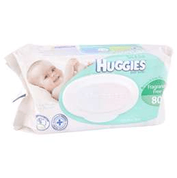 Huggies Thick Baby Wipes Fragrance Free