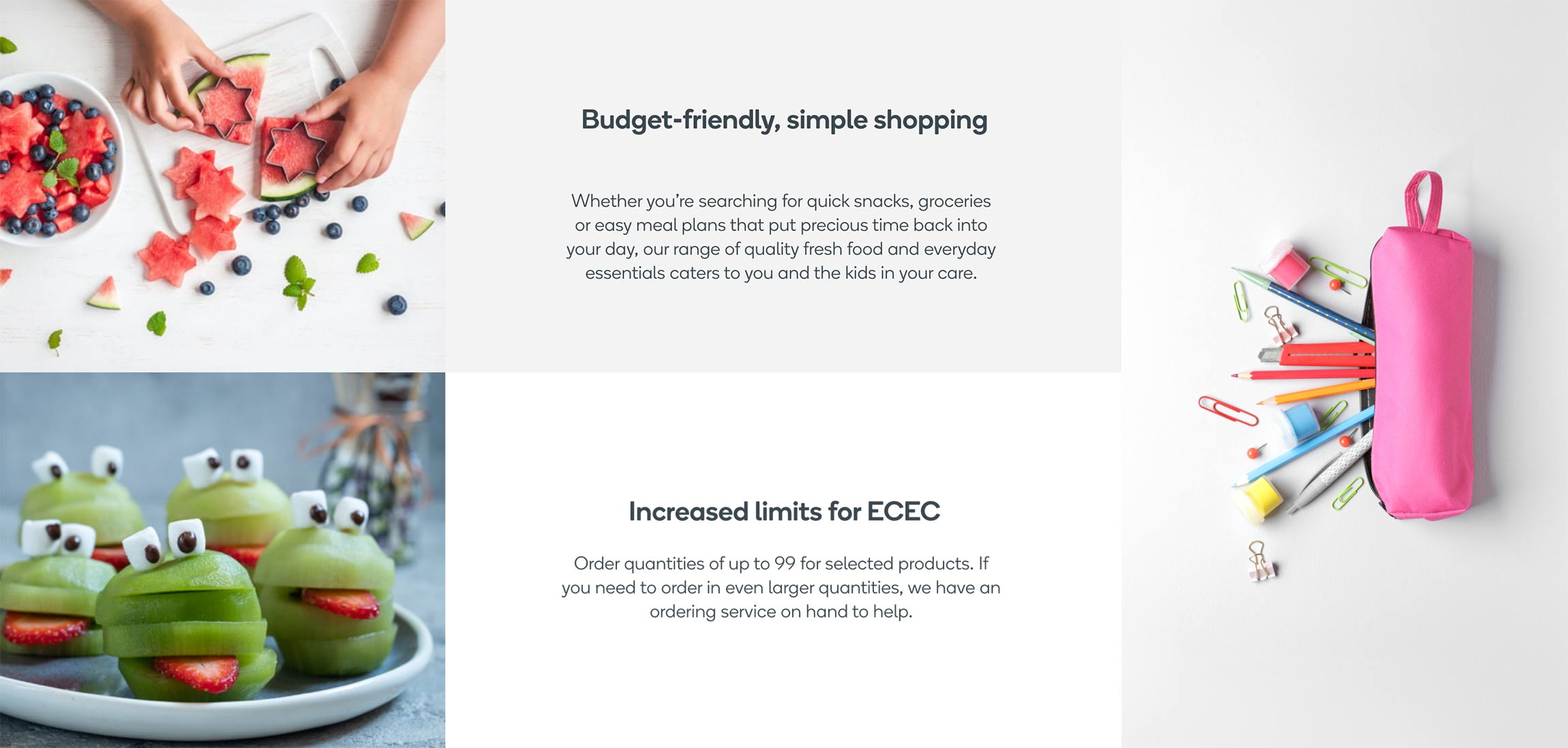 Shopping for childcares