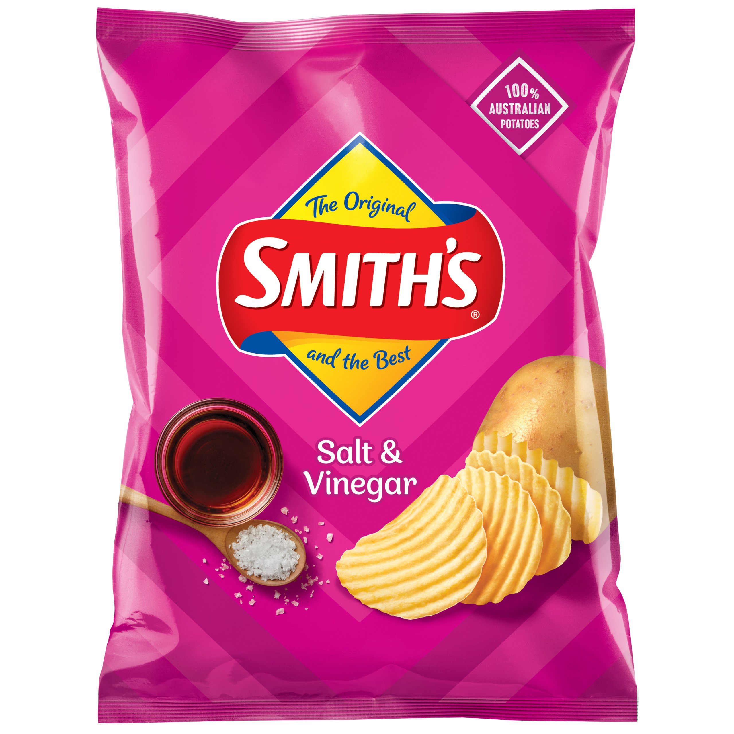 Salt and vinegar Smith's chips