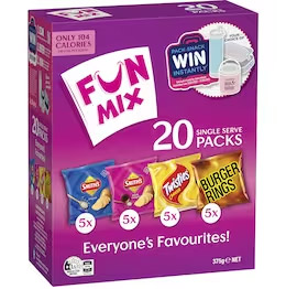 Smiths Chips Fun Mix Multipack 20pk