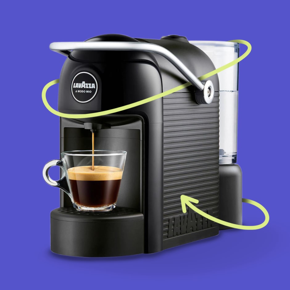 A chance to win one of ten Lavazza coffee machines* Woolworths At Work