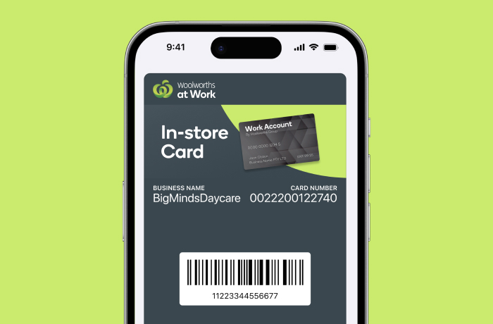 In-store card