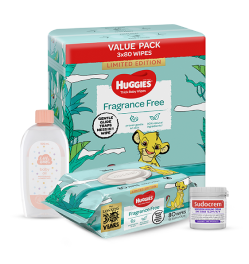 Huggies Value Pack Wipes, Huggies Baby Wipes, Sudocrem