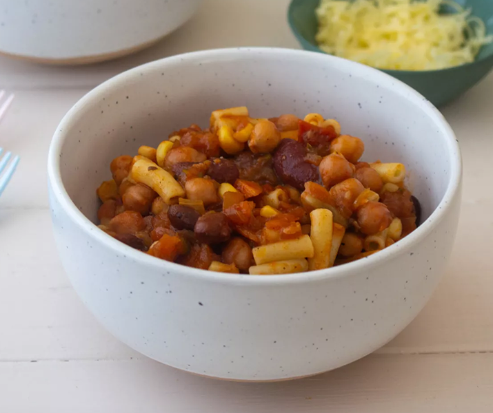 Menu Plan & Order’s ECEC winter recipe Mixed Bean Ratatouille has a variety of beans; a vital immune-supporting food for children