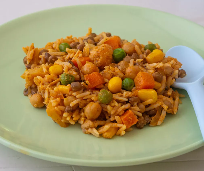 Menu Plan & Order’s lunchtime winter warmer recipe Mighty Lentil & Chickpea Biryani is great for ECEC’s to have on their seasonal menu as it contains beta carotene loaded orange vegetables. These are a welcome addition for immune health conscious diets.