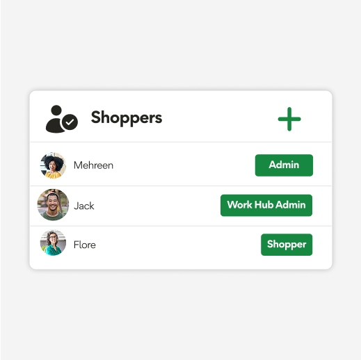 Multi user account