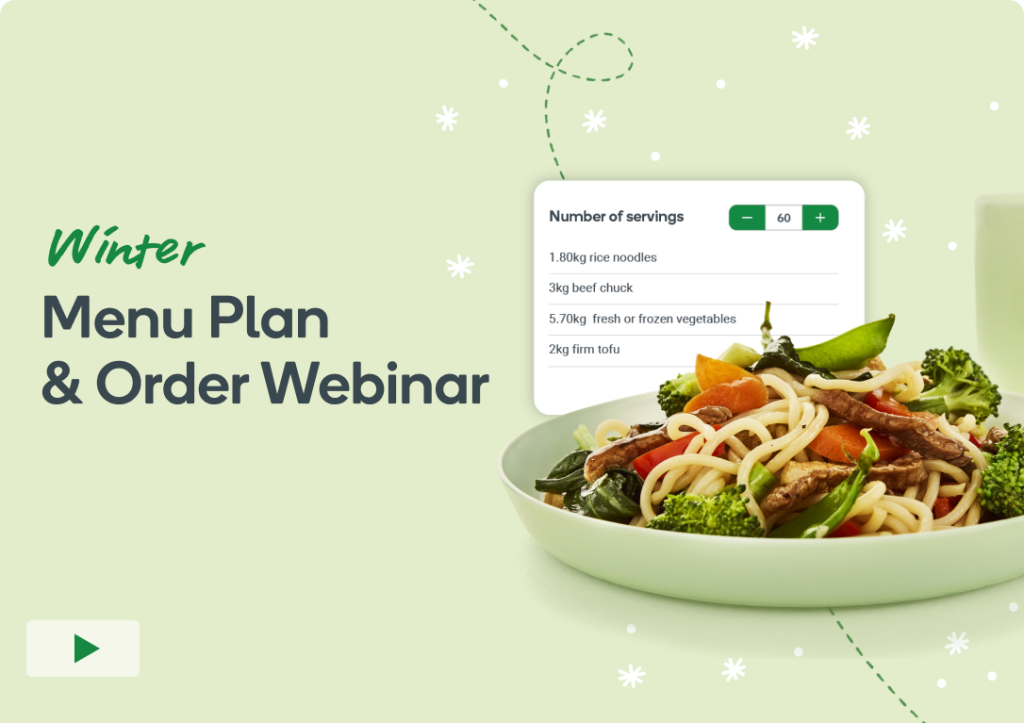 Winter webinar for Menu Plan & Order with Healthylife