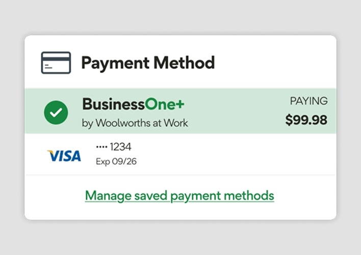 Simplify how you pay