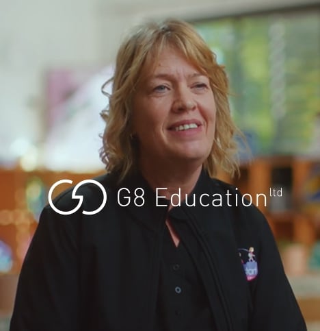 Logo for Early Childhood Education & Care customer G8 Education